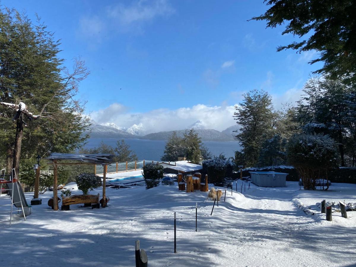 Cabañas Akermann Villa La Angostura Bagian luar foto