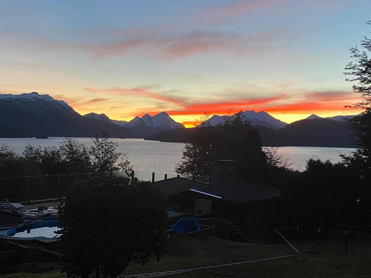 Cabañas Akermann Villa La Angostura Bagian luar foto