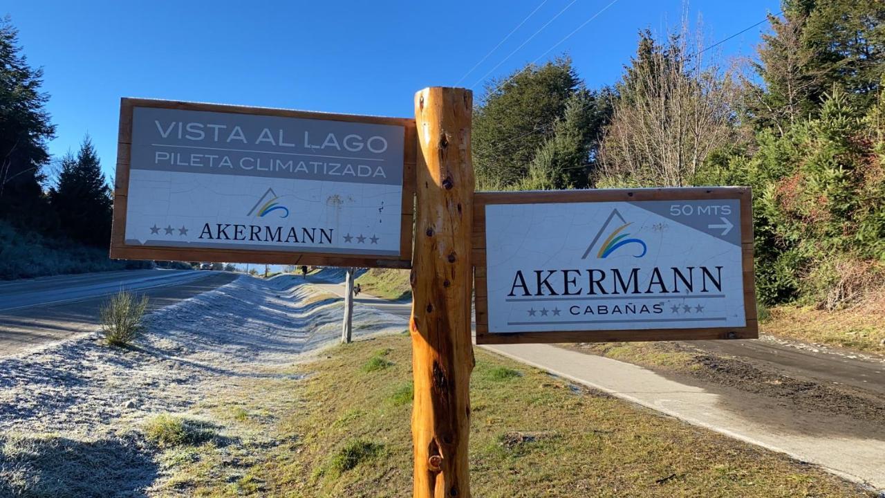 Cabañas Akermann Villa La Angostura Bagian luar foto